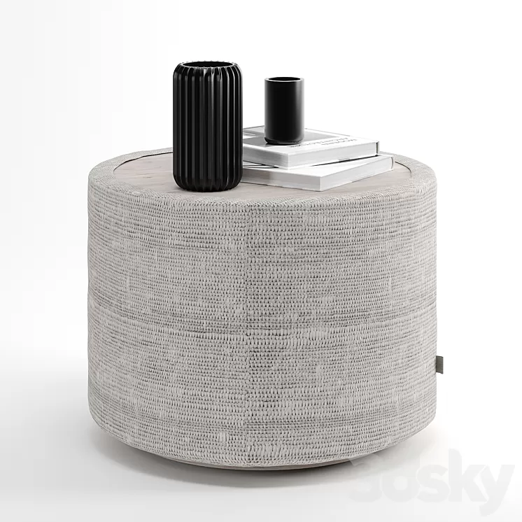Enjoy table pouf 3D Model