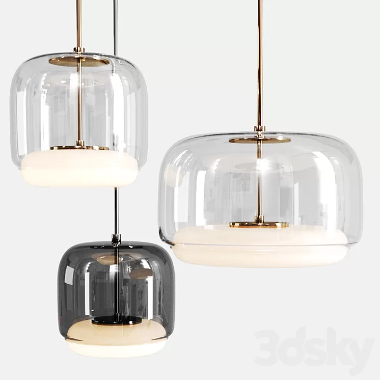 Enkel LED Pendant by Kuzco Lighting 3D Model