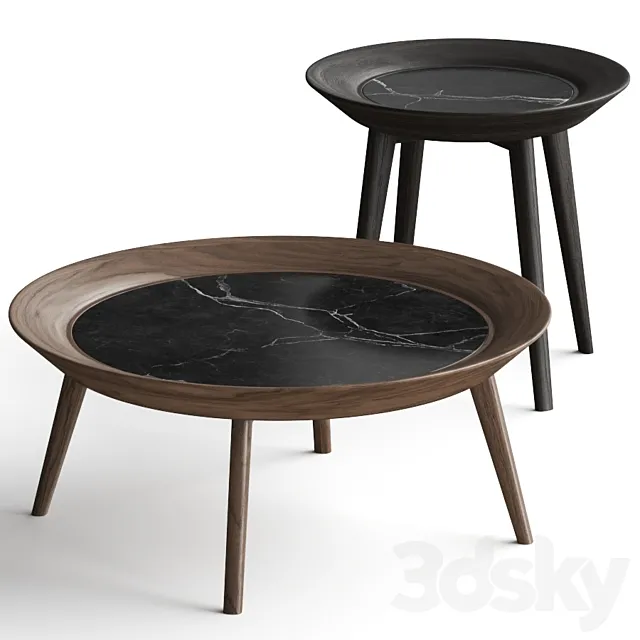 Enne Iris Coffee Tables 3DModel