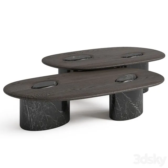 Enne Rita coffee tables 3D Model