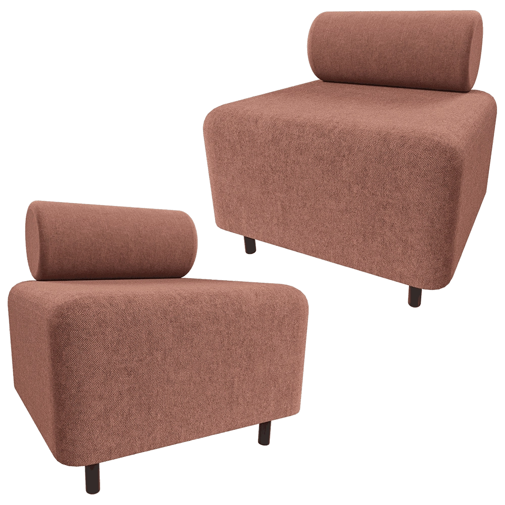 ENOstudio - Pouf BOVARI 3D Model