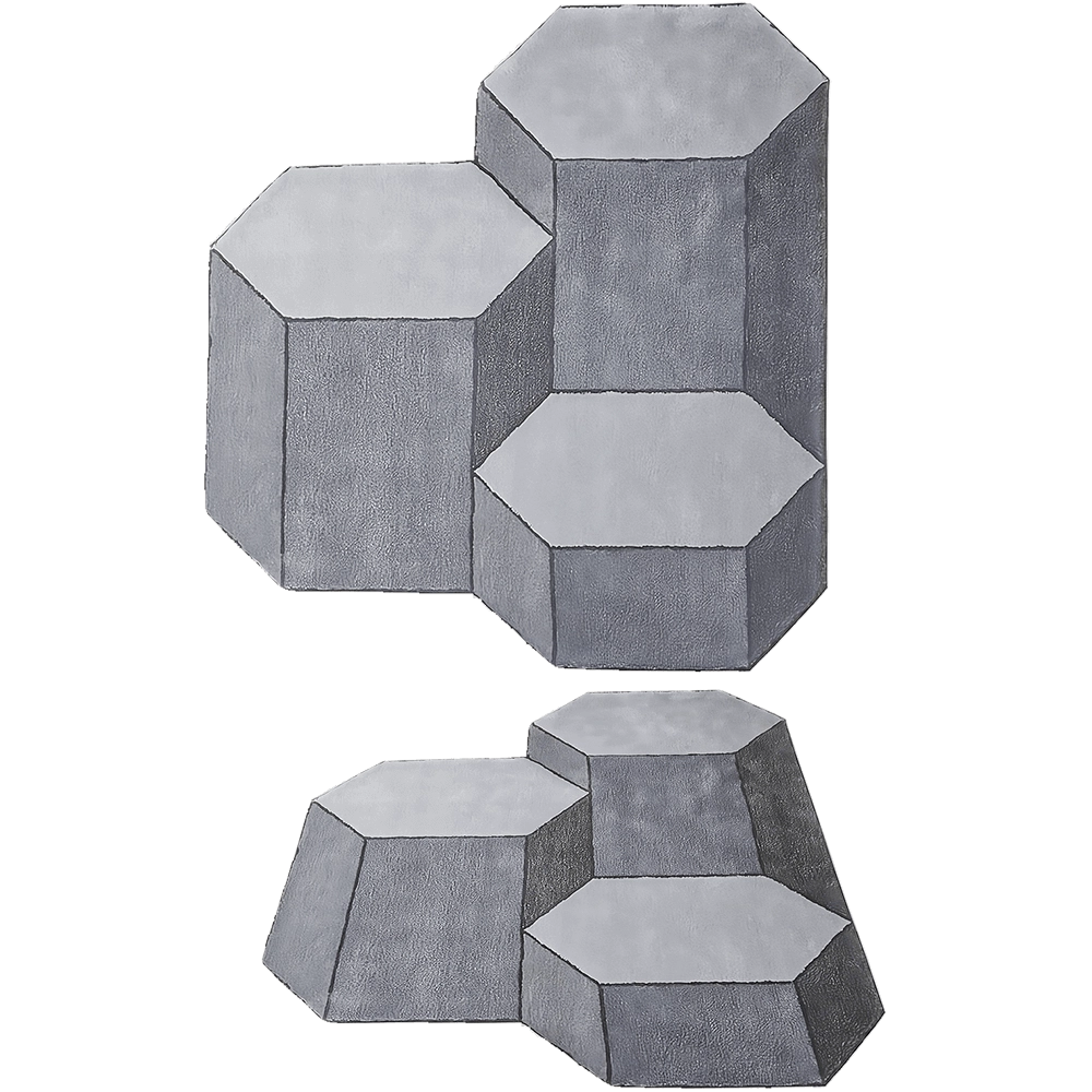 ENOstudio - Rug BASALTE 3D Model