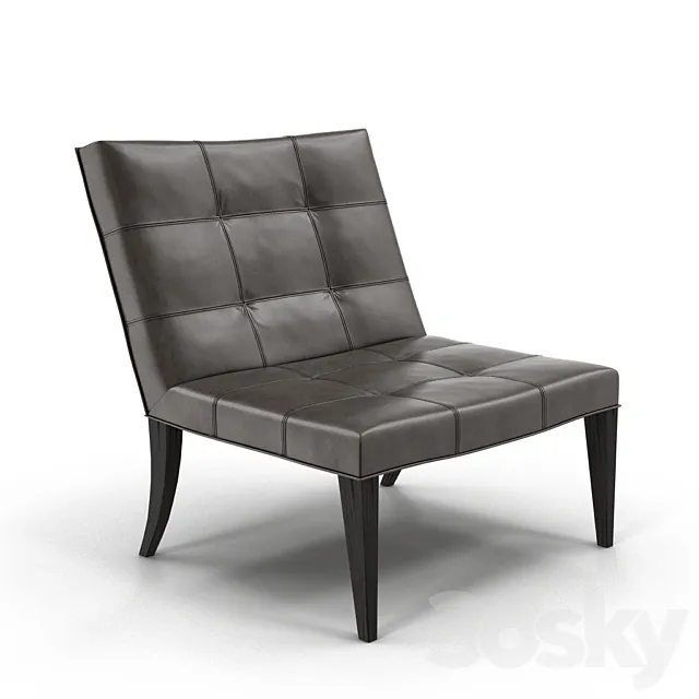 Ensemble Sweeney Club chair 3D Model