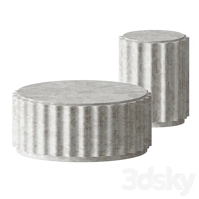 Ensoleille Tables 3D Model