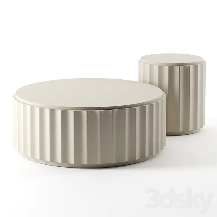 Ensoleille Tables by Frontgate 3D Model