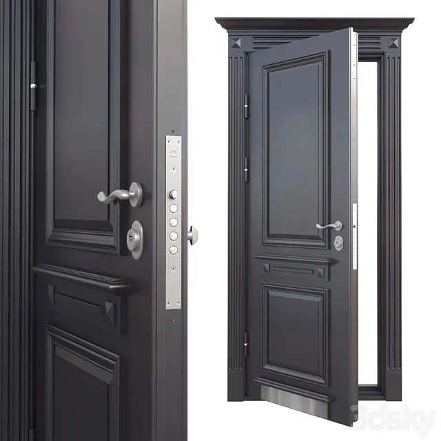 Entrance door 19 3D Model