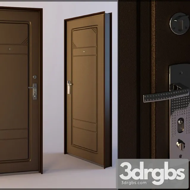 Entrance Door 2 3D Model Free
