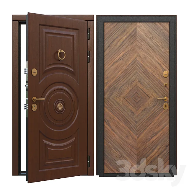 Entrance door I-DOORS №2 3D Model