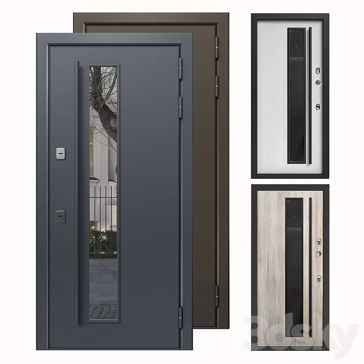 Entrance door Ratex T4 3D Model