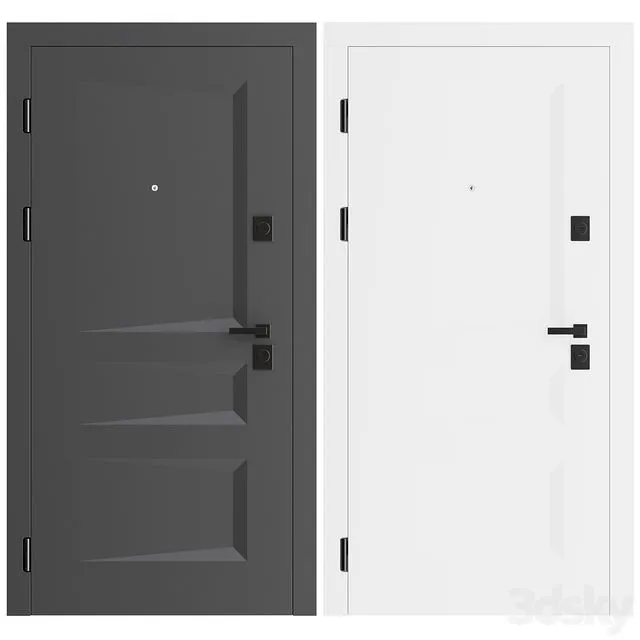 Entrance door Rodos 3D Model