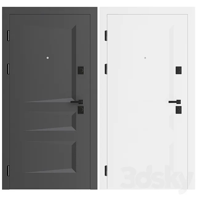 Entrance door Rodos 3D Model
