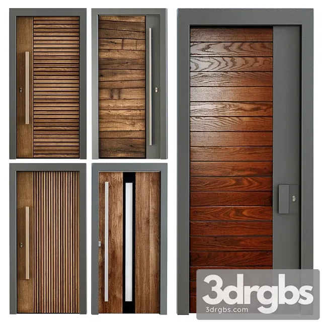 Entrance Doors 2 3D Model Free