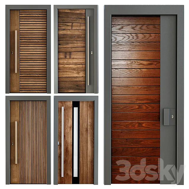 Entrance Doors 2 3DModel