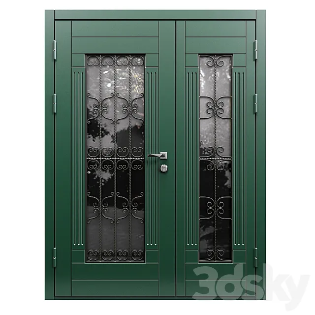 Entrance doors 6 3D Model