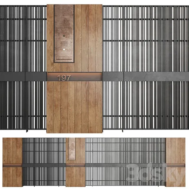 Entrance group 3 3D Model