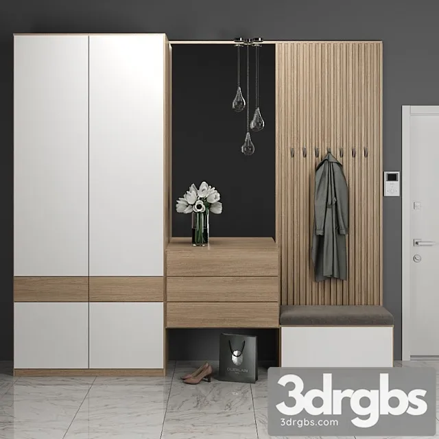 Entrance hall 25 2 3D Model Free