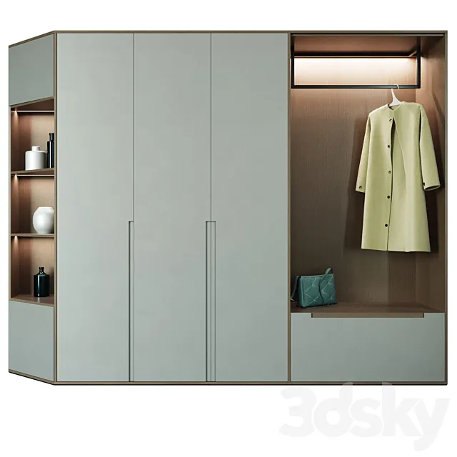 Entrance hall furniture modern 3 3DModel