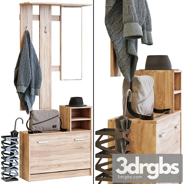 Entrance hall jysk gentofte 2 3D Model Free