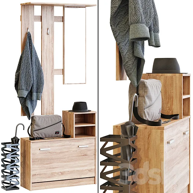 Entrance hall JYSK GENTOFTE 3DModel