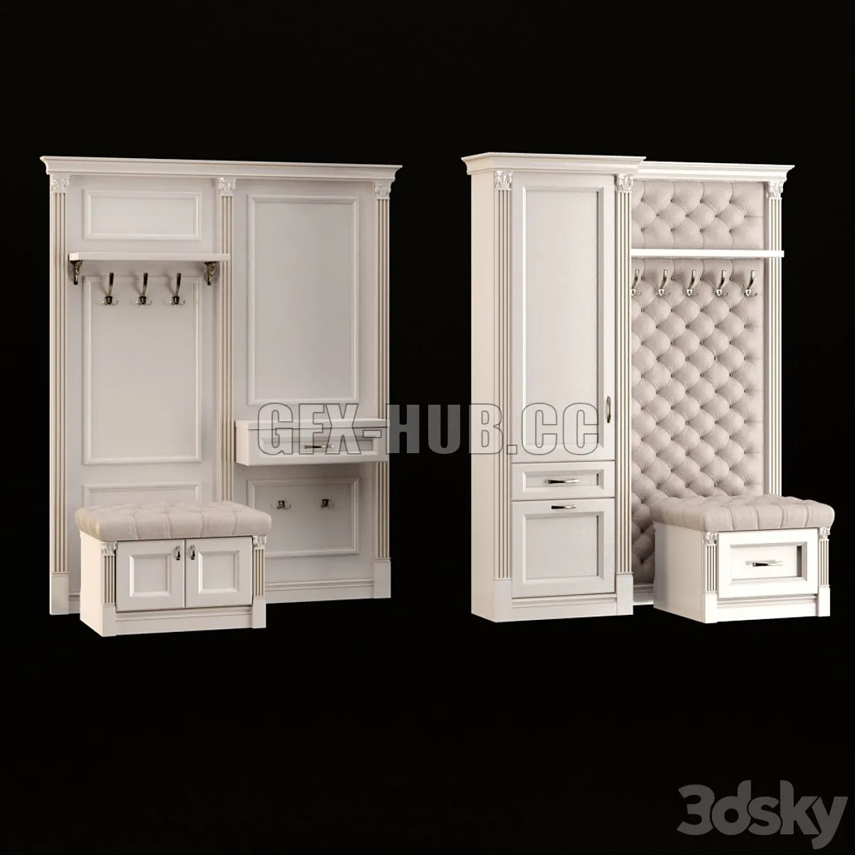 Entrance hall Sameba 3D Model