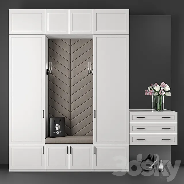 Entrance hallway 15 3D Model