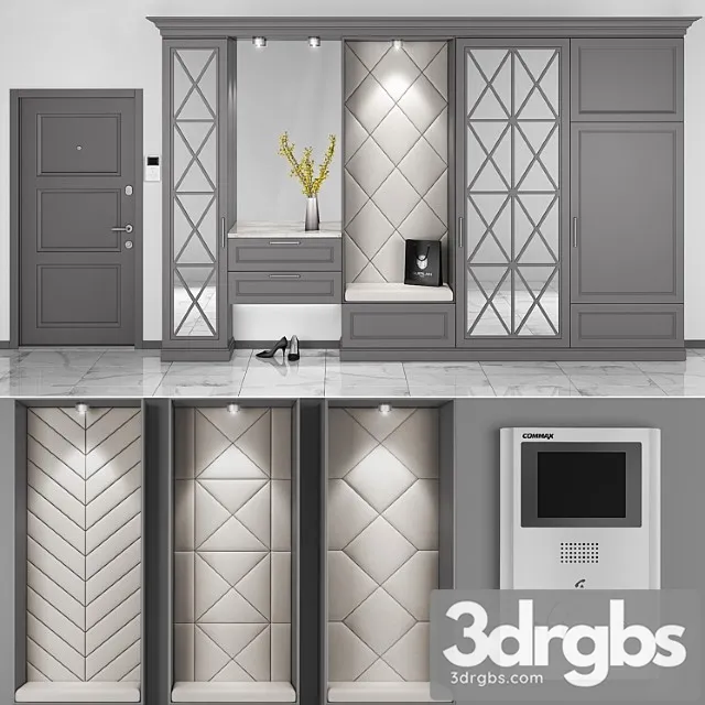 Entrance hallway 18 2 3D Model Free