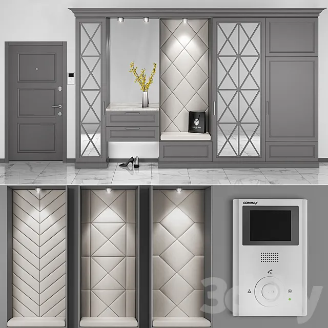 Entrance hallway 18 3DModel