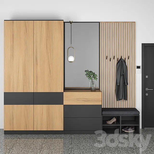 Entrance hallway 19 3DModel