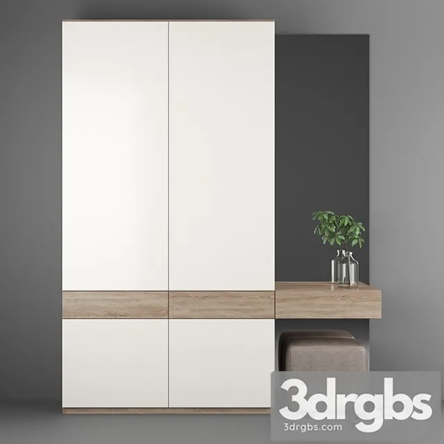 Entrance hallway 8 2 3D Model Free