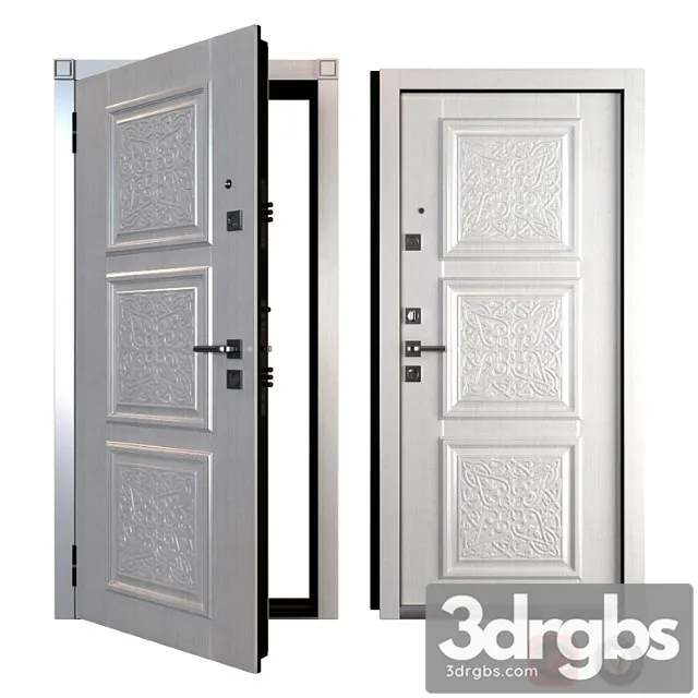 Entrance metal door afina (guardian) 3D Model Free