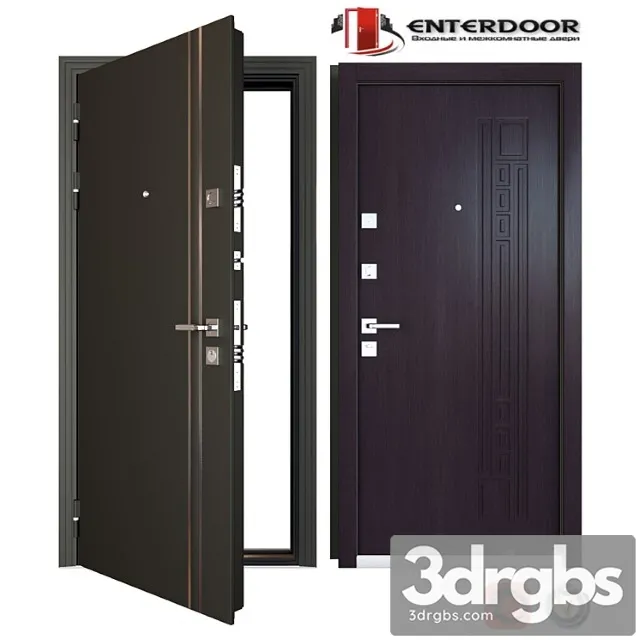 Entrance metal door enterdoor kvadroline Free Download