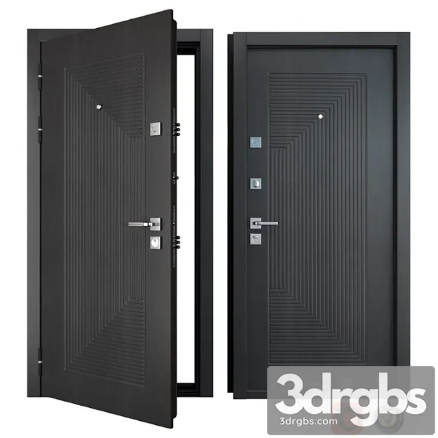 Entrance metal door noise (zimen) 3D Model Free