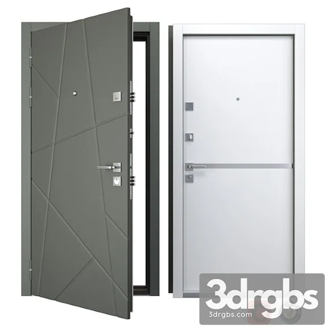 Entrance Metal Door Stella Your Frame 3D Model Free