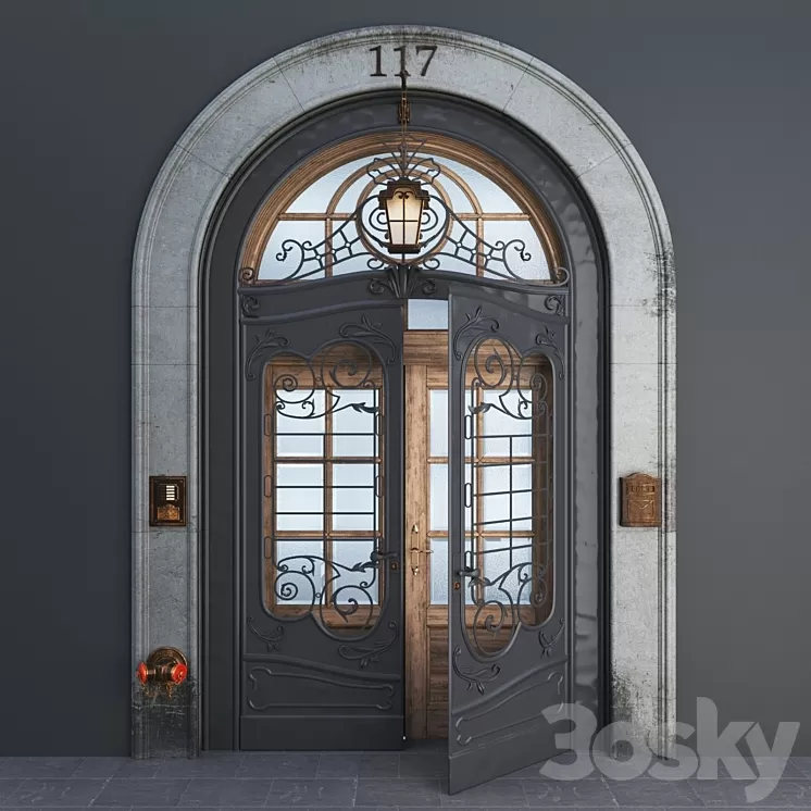 Entry group 3D Model