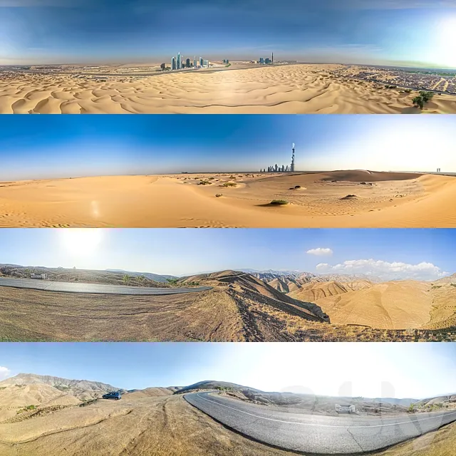 Environment HDRI pack 3D Model