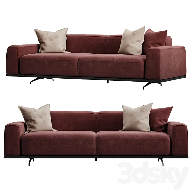 Enza home GIORNO koltuk sofa 3D Model