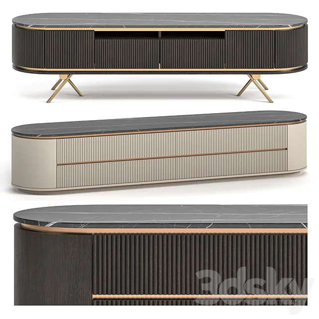 Enza Home Vienna TV stand 3D Model