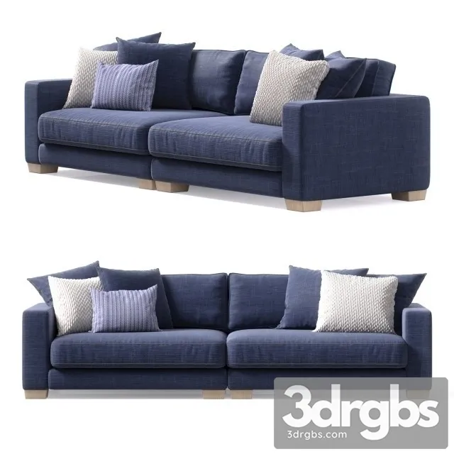 Enzo Sofa 01 3D Model Free
