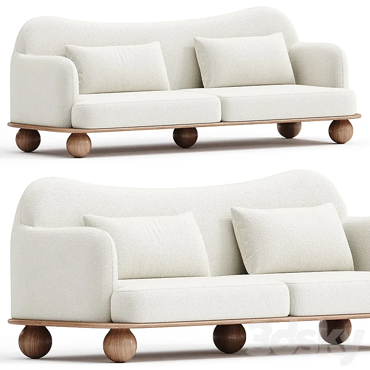 ENZO SOFA 3D Model Free