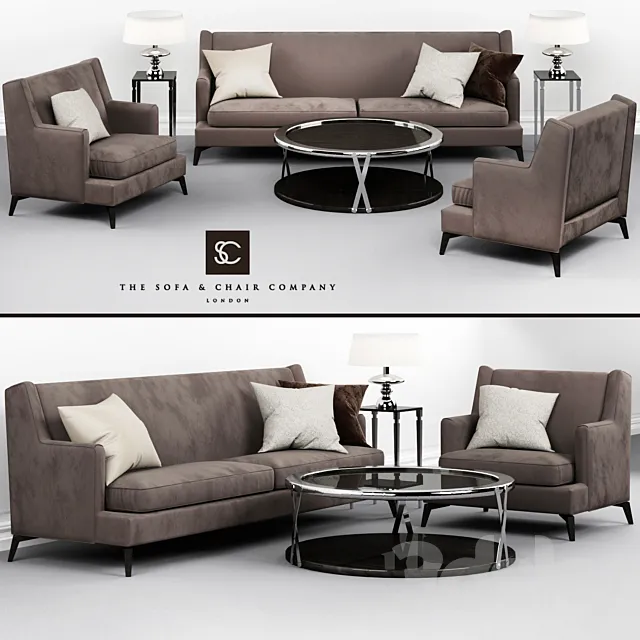 Enzo - Sofas and Armchairs 3DModel