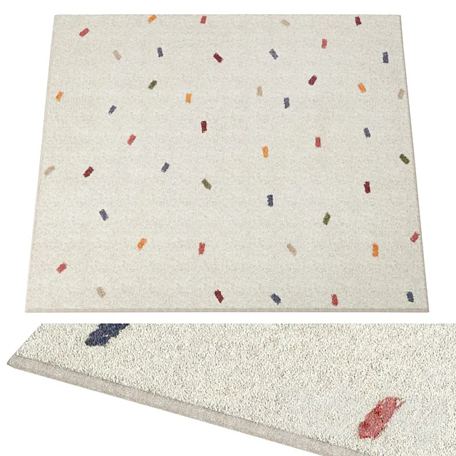 Epifania rug by Kave Home 3D Model
