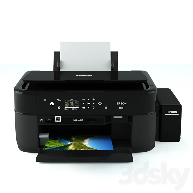 Epson L850 3D Model