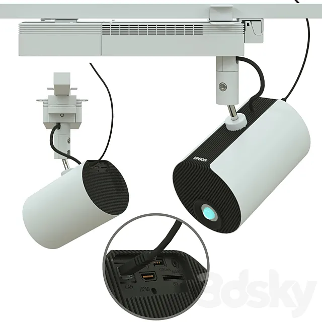 Epson LightScene EV-105 3D Model