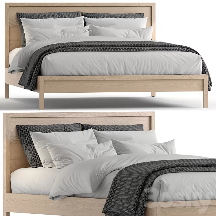 Eq3 Marcel Bed 3D Model Free