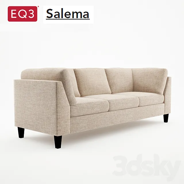 EQ3 Salema sofa 3D Model