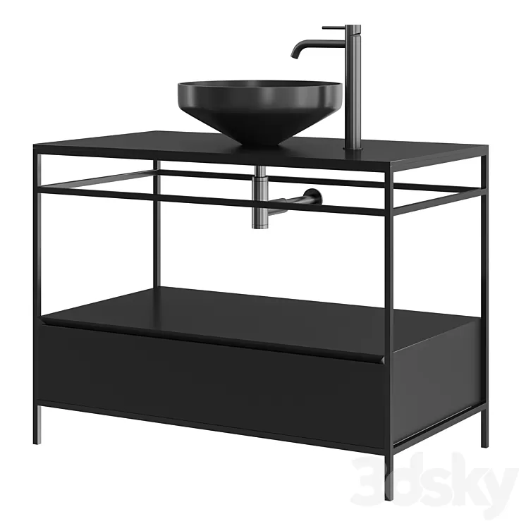 Equilibrium ALICE Ceramica | Sink 3D Model Free