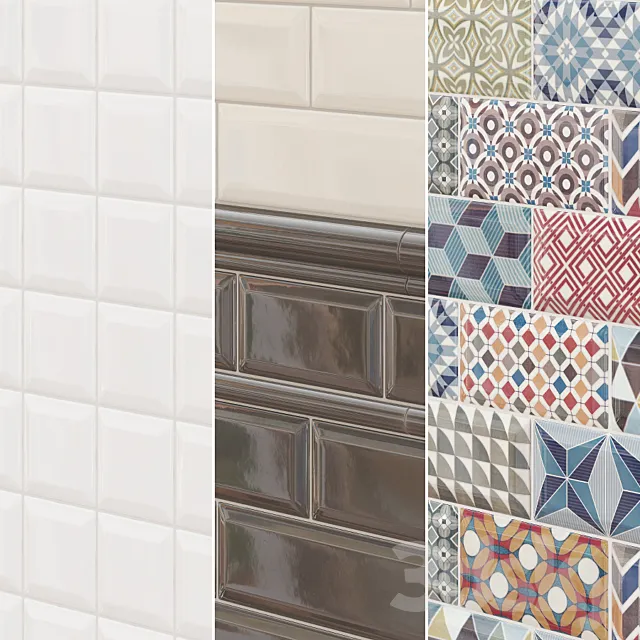 Equipe Metro tile 3DModel