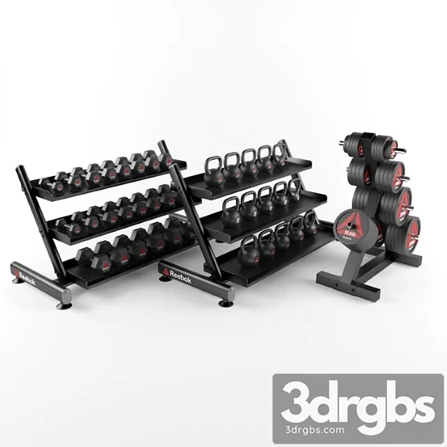 Equipment Gym 3D Model Free