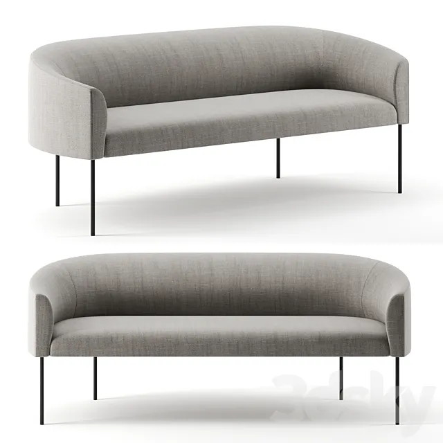 Era sofa by Living Divani 3D Model