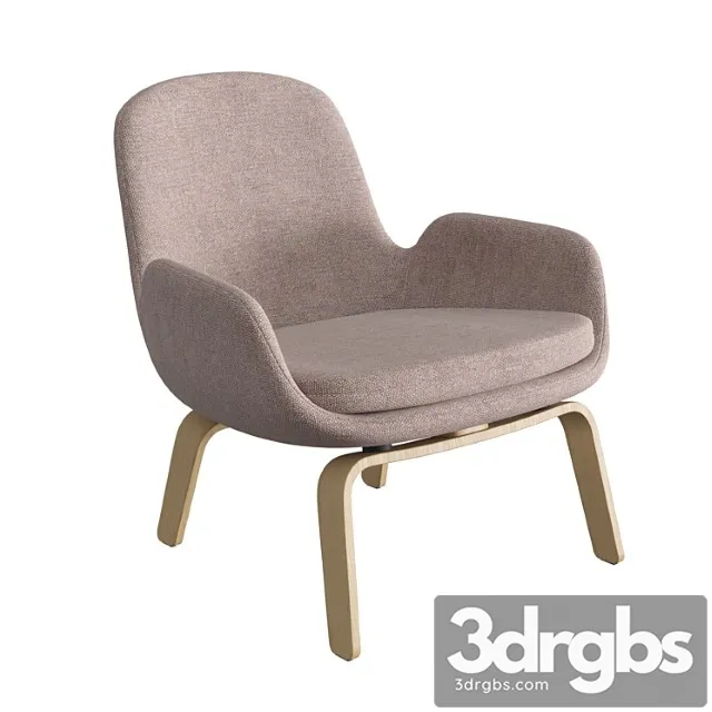 Era wooden lounge chair 3D Model Free